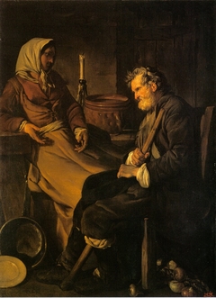 Old Man in the Kitchen by Jean-Baptiste Marie Pierre