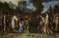Orestes and Pylades Disputing at the Altar