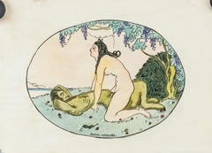 Outdoor Erotic Scene by Gerda Wegener