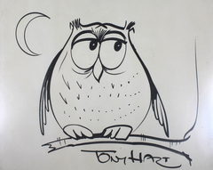 Owl by Tony Hart