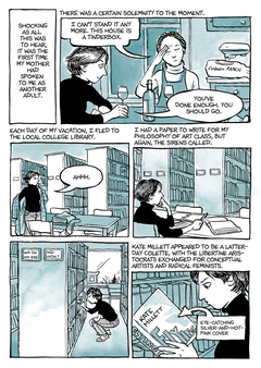 Page 217 from "Fun Home: A Family Tragicomic" by Alison Bechdel