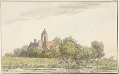 Pauwentuin aan de Amstel by Martinus van der Jagt