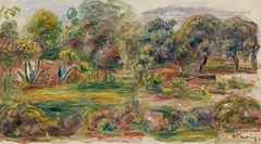 Paysage du Midi by Auguste Renoir