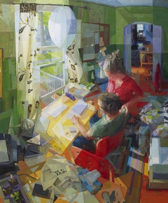 Peter's Desk by Zoey Frank