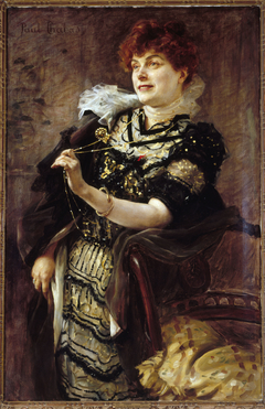 Portrait de Daniel Lesueur (Jeanne Loiseau, 1860-1921, dite), femme de lettres