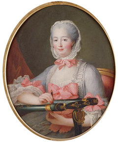 Portrait de Jeanne Antoinette Poisson, marquise de Pompadour by François-Hubert Drouais