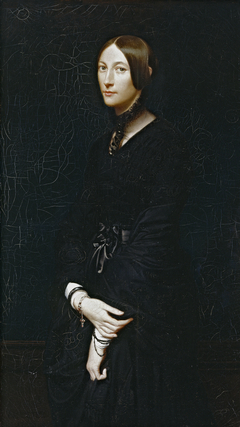 Portrait de Julie Mottez by Victor Mottez