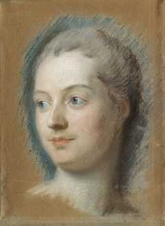 Portrait de la marquise de Pompadour by Maurice-Quentin de La Tour