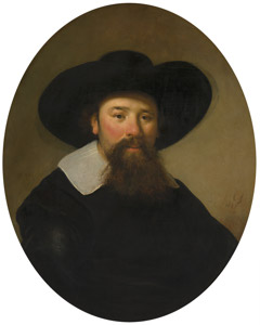 Portrait of a 44-year-old man by Govert Flinck