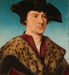 Portrait of a man by Joos van Cleve