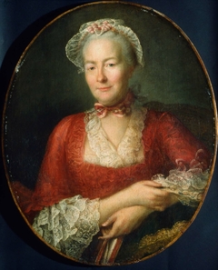 Portrait of a Woman by Hubert Drouais