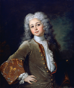 Portrait of a Young Man with a Wig by Nicolas de Largillière