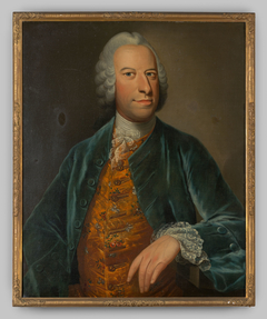 Portrait of Alexander Diederik des H.R. Rijksbaron van Spaen (1710-1764) by Pierre Frédéric de la Croix