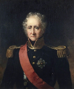 Portrait of an admiral, thought to be Sir James Hawkins Whitshed by Anonymous