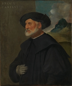 Portrait of an Old Patrician by Giovanni Cariani