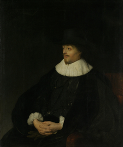 Portrait of Constantijn Huygens by Jan Lievens