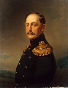 "Portrait of Emperor Nicholas I" Type of Kruger by Georg von Bothmann