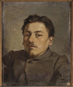 Portrait of Franciszek Streitt, painter by Andrzej Grabowski