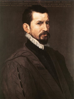 Portrait of Hubert Goltzius by Antonis Mor
