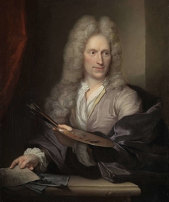Portrait of Jan van Huysum by Arnold Boonen