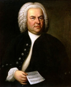 Portrait of Johann Sebastian Bach by Elias Gottlob Haussmann