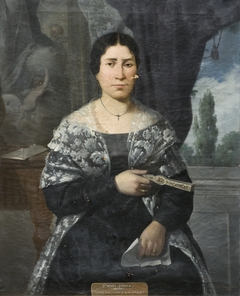 Portrait of lady Serapia Muñoz