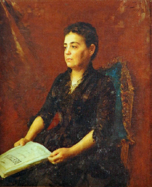 Portrait of Maria Amália Ferreira Lage