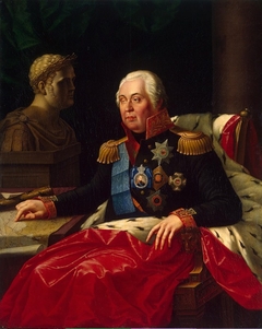 "Portrait of Mikhail Kutuzov (Golenishchev-Kutuzov, Prince of Smolensk)" by Józef Oleszkiewicz