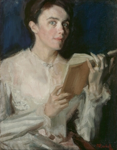 Portrait of Mrs E. Gadolin-Lagervall by Magnus Enckell