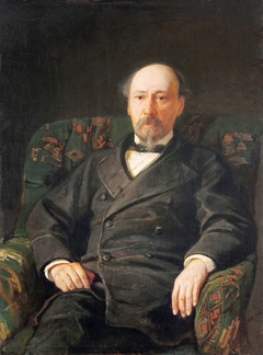 Portrait of Nikolai Nekrasov by Nikolai Ge
