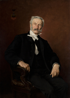 Portrait of Paweł Popiel by Kazimierz Pochwalski