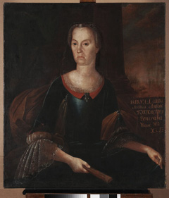 Portrait of Regina Tyszkiewicz née Larska (fl. ca. 1723) by Unknown Artist