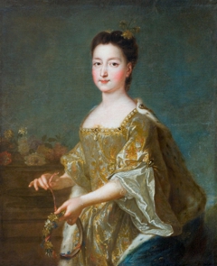 Portrait of Teresa Kunegunda Sobieska as a bride by Jean François de Troy