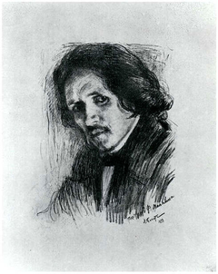 Portrait of the Filipp Maljawin by Léon Bakst