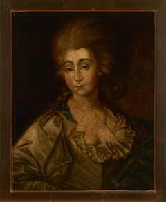 Portrait of Urszula Mniszchech née Zamoyska (1750–1808), wife of Michał Jerzy Wandalin Mniszch, Grand Marshal of the Crown by anonymous painter