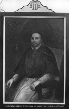 Portret van Andreas Creusen (Creusenius - 1591-1666), 4e bisschop van Roermond by anonymous painter