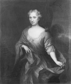 Portret van Deliana Margaretha Voet van Winssen (1682-1766), echtgenote van Jacob Martens by Hendrik van Limborch