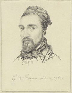 Portret van Edouard de Vigne