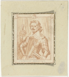 Portret van Frederik Hendrik by Bernard Picart