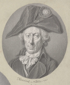Portret van Hendrik Nobbe by Johannes Cornelis Mertens