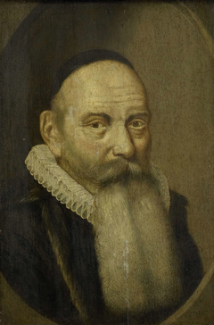 Portret van Jacobus Rolandus (1562-1632) by onbekend