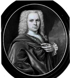 Portret van Wiardus (Hora) Siccama, heer van Hinchema by Jan Abel Wassenbergh