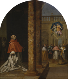 Recognition of the Carthusian Saint  Cardinal Niccolò Albergati by Vincenzo Carducci