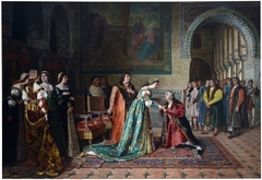 Reposición de Colón by Francisco Jover y Casanova
