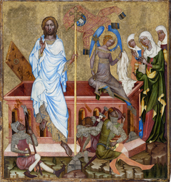 Resurrection of Jesus by Master of Vyšší Brod