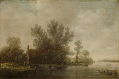 River Landscape by Pieter Jansz van Asch