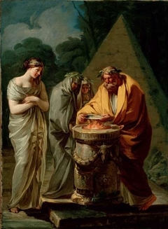 Sacrifice to Vesta by Francisco Goya
