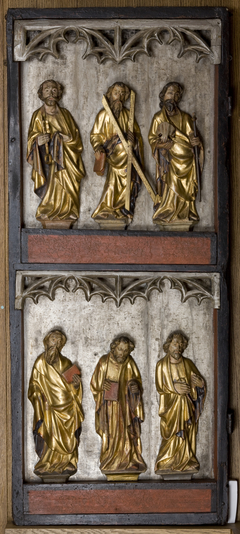 Saint Apostles (reverse: Christ – Man of Sorrows). The left panel of the retable from Stary Żywiec by Anonymous