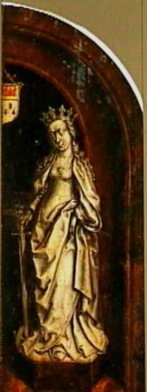 Saint Catharine by Aelbrecht Bouts