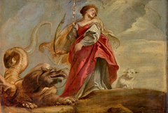 Saint Margaret and the Dragon